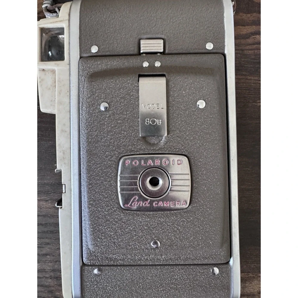 Vintage Polaroid Highlander Land Camera Model 80B With Case Manual & Accessories